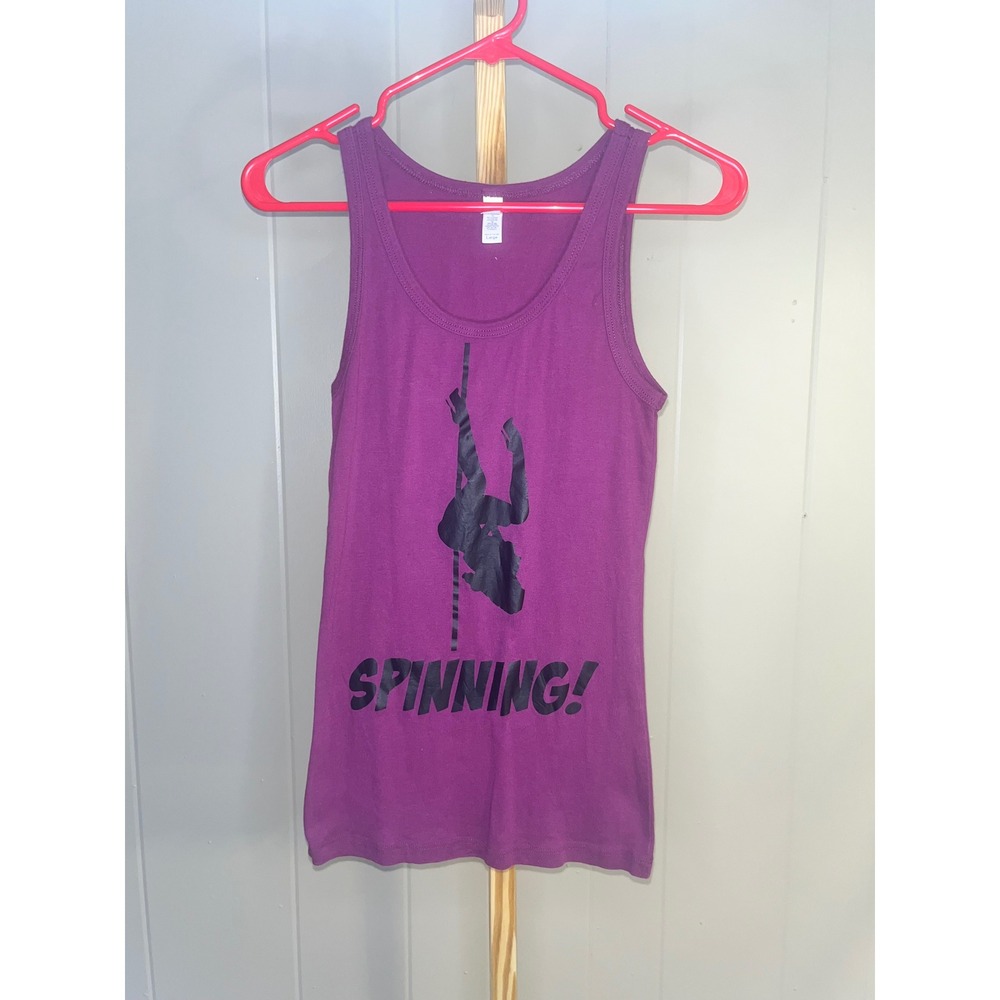 Spinning Graphic tank Top
